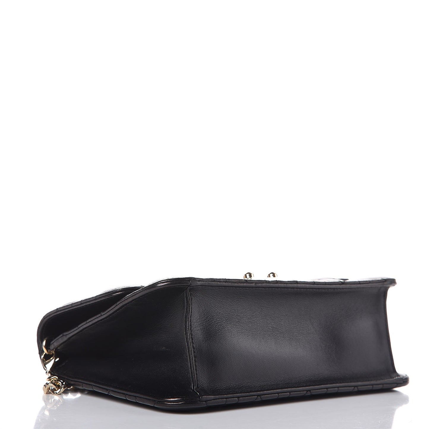 Lambskin Cannage Miss Dior Promenade Pouch Black