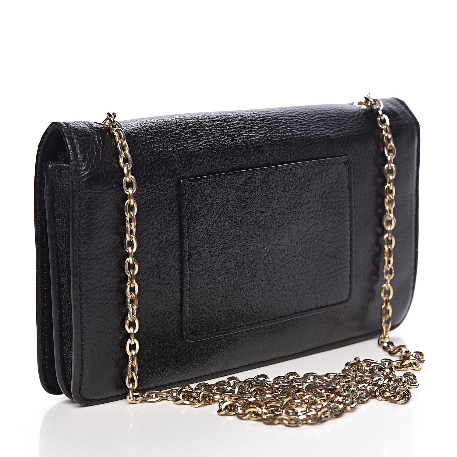Mulberry Grainy Print Bayswater Clutch Wallet Black 3 of 13