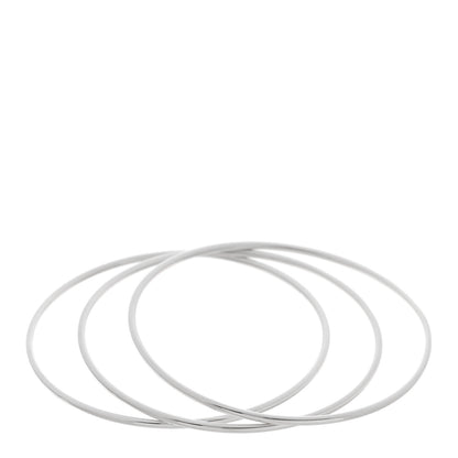 Tiffany Sterling Silver Bangle Bracelet Set 3 of 4