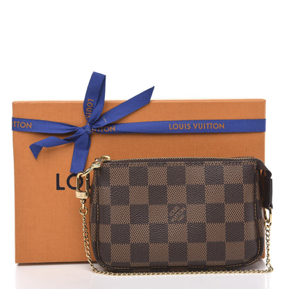 Louis Vuitton Damier Ebene Mini Pochette Accessories 9 of 9