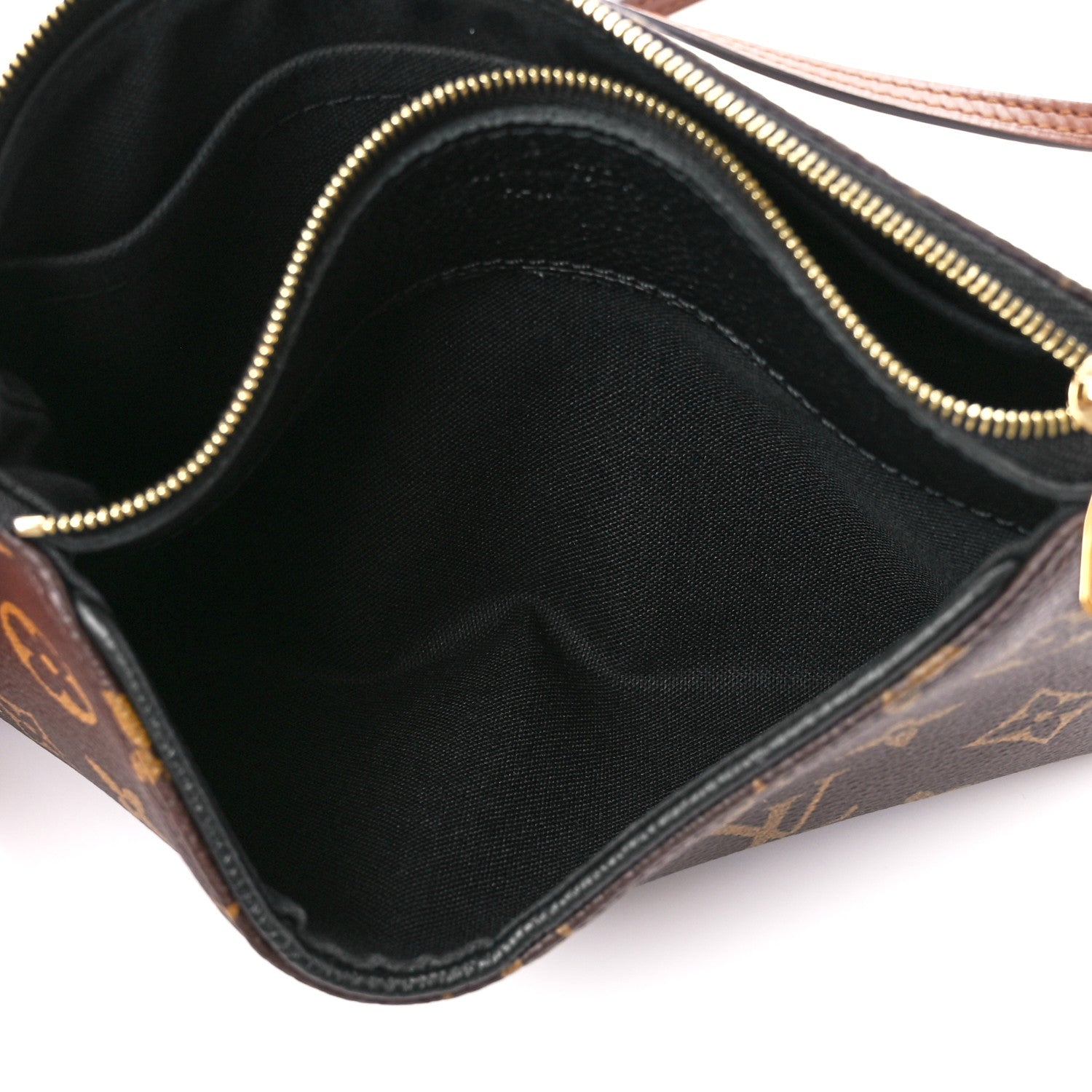 Louis Vuitton Monogram Pallas Clutch Black 6 of 14