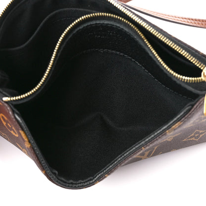 Louis Vuitton Monogram Pallas Clutch Black 6 of 14