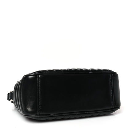 Prada Soft Calfskin Diagramme Camera Bag Black 4 of 11