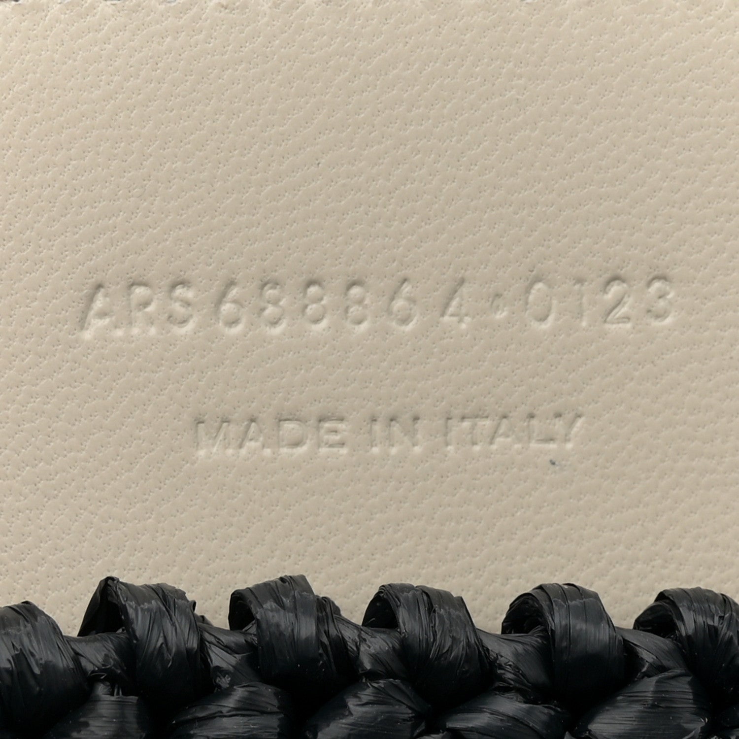 Saint Laurent Raffia Rive Gauche Tote Black 7 of 9