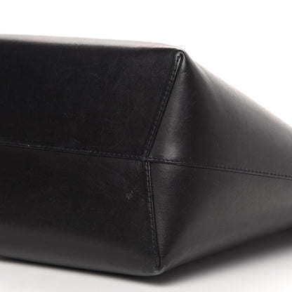 Mansur Gavriel Vegetable Tanned Calfskin Bucket Bag Black Flamma 8 of 16