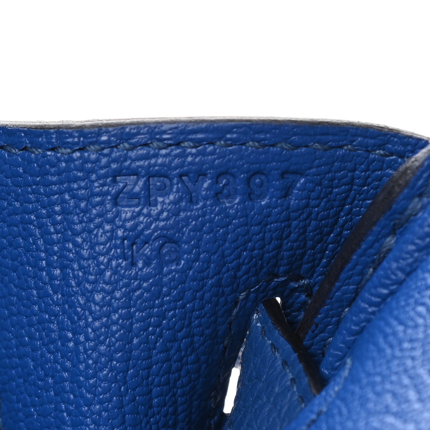 Hermes Togo Birkin 25 Bleu France 7 of 10