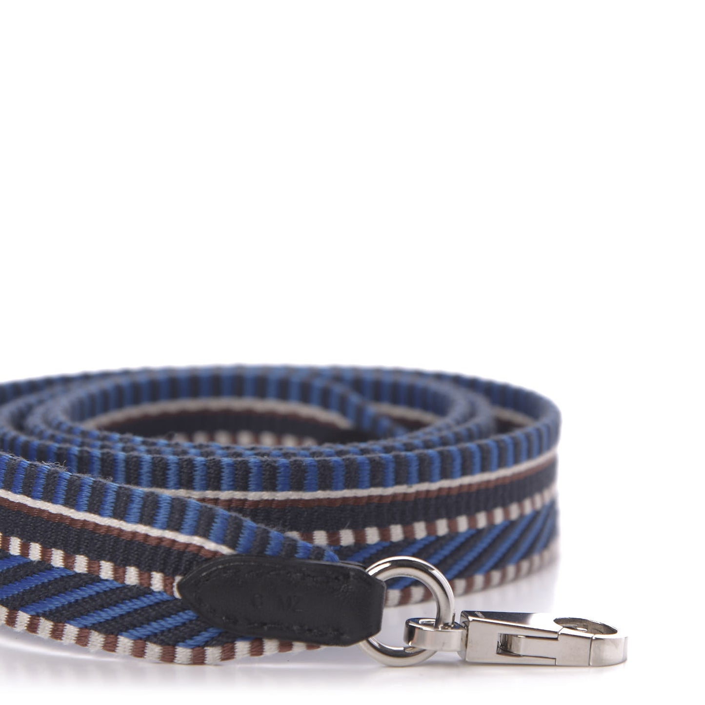 Toile Swift 50mm Sangle Cavale Shoulder Strap Bleu Zellige Indigo Black