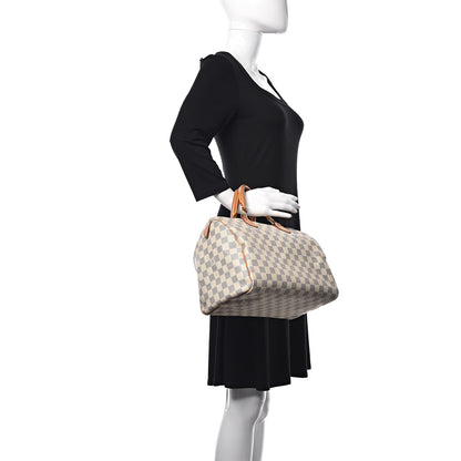 Louis Vuitton Damier Azur Speedy 30 2 of 20