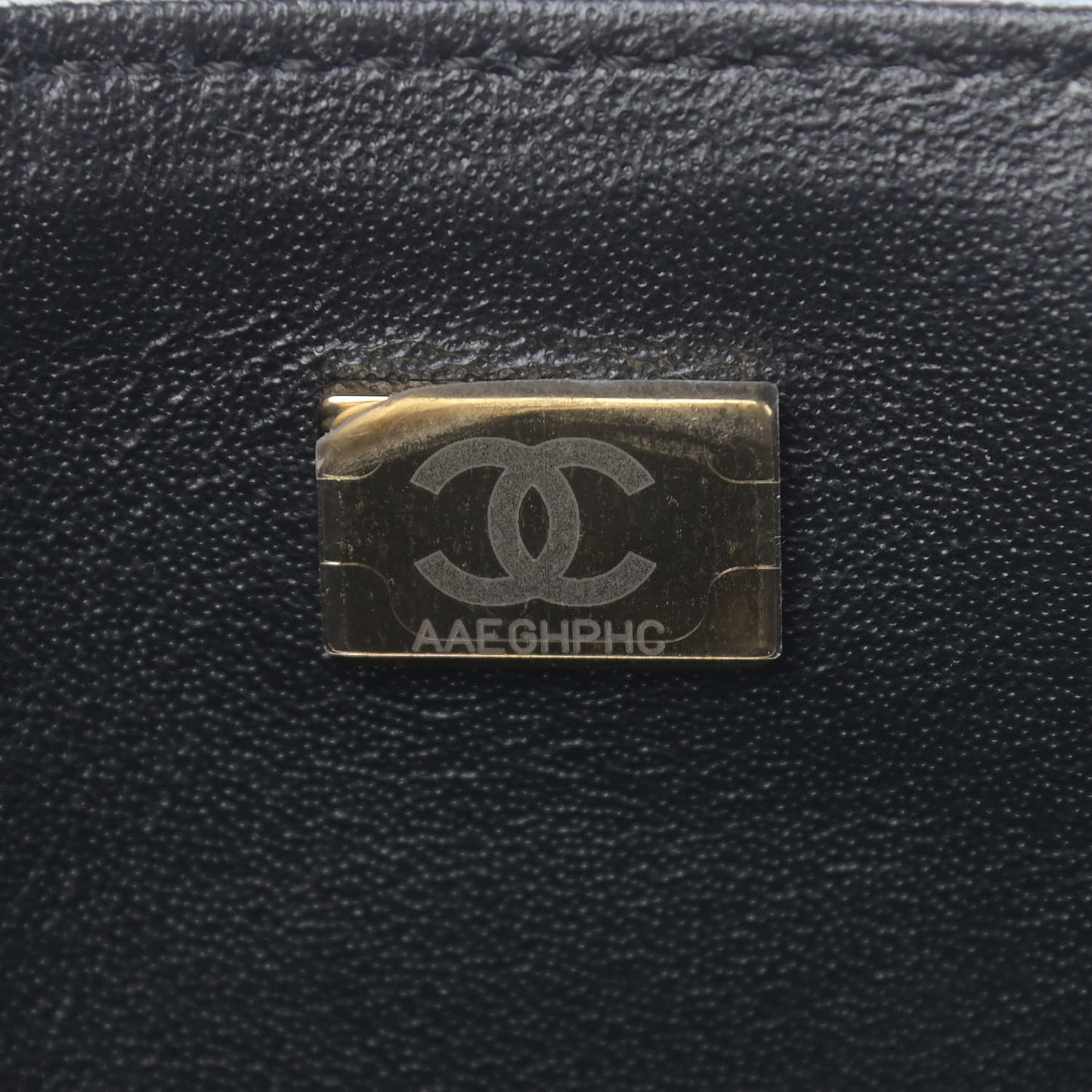 Aged Calfskin Chevron Quilted 2.55 Reissue Mini Flap Black