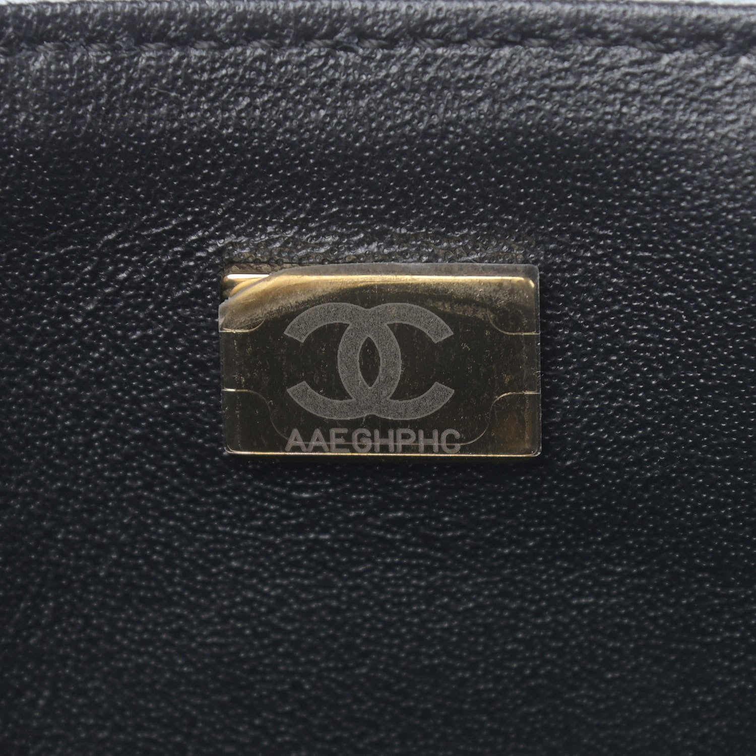 Chanel Aged Calfskin Chevron Quilted 2.55 Reissue Mini Flap Black 6 of 10