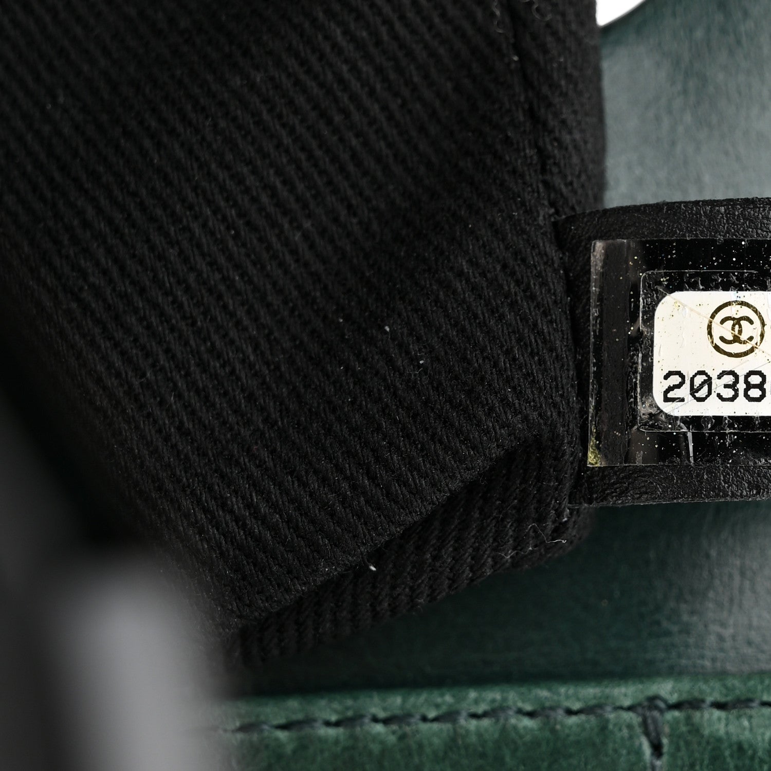 Chanel Glazed Calfskin Quilted Large CC Delivery Tote Green 6 of 9