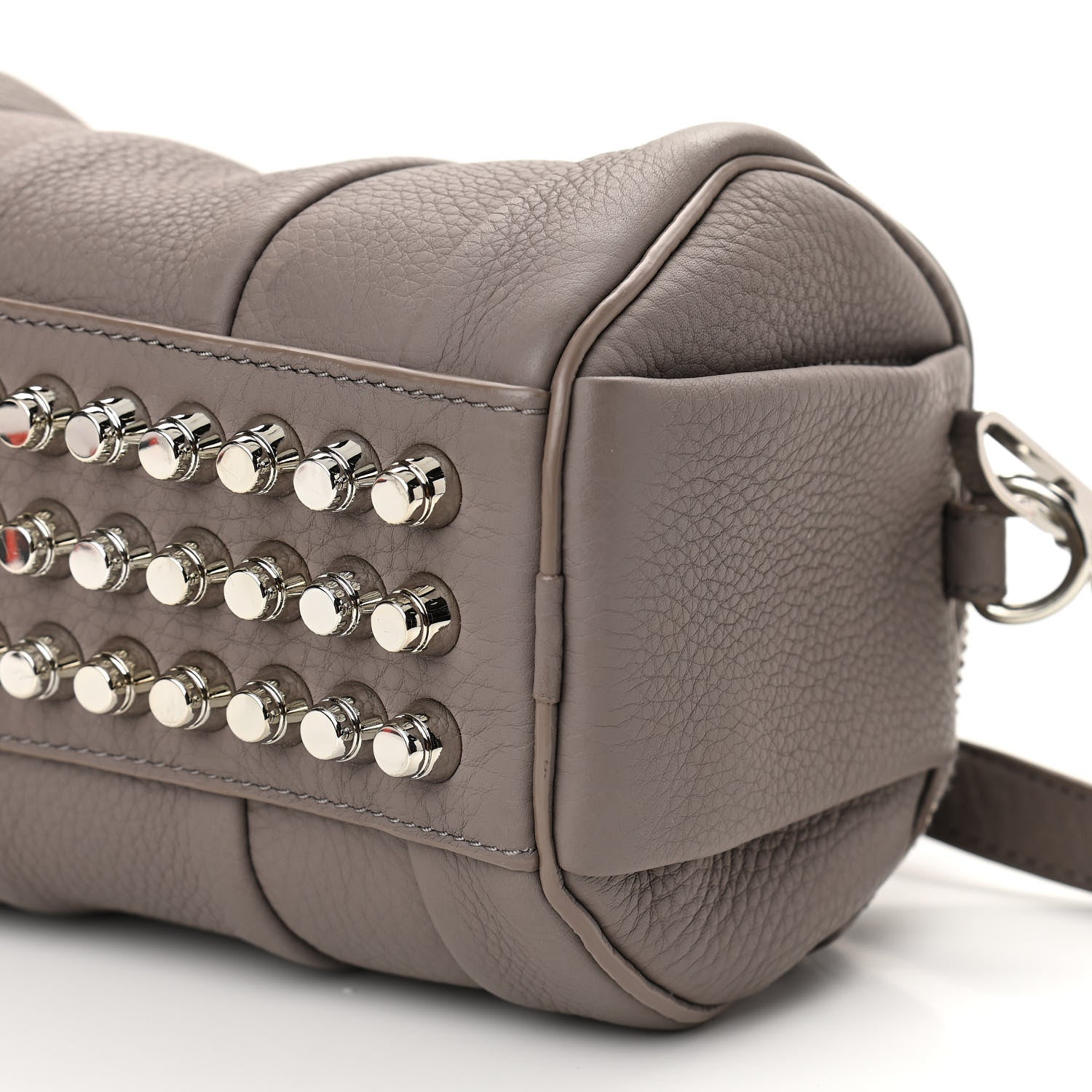 Alexander Wang Pebbled Lambskin Mini Rockie Mink Silver Hardware 9 of 9