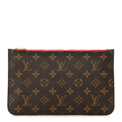 Louis Vuitton Monogram Neverfull MM GM Pochette Cherry 1 of 8