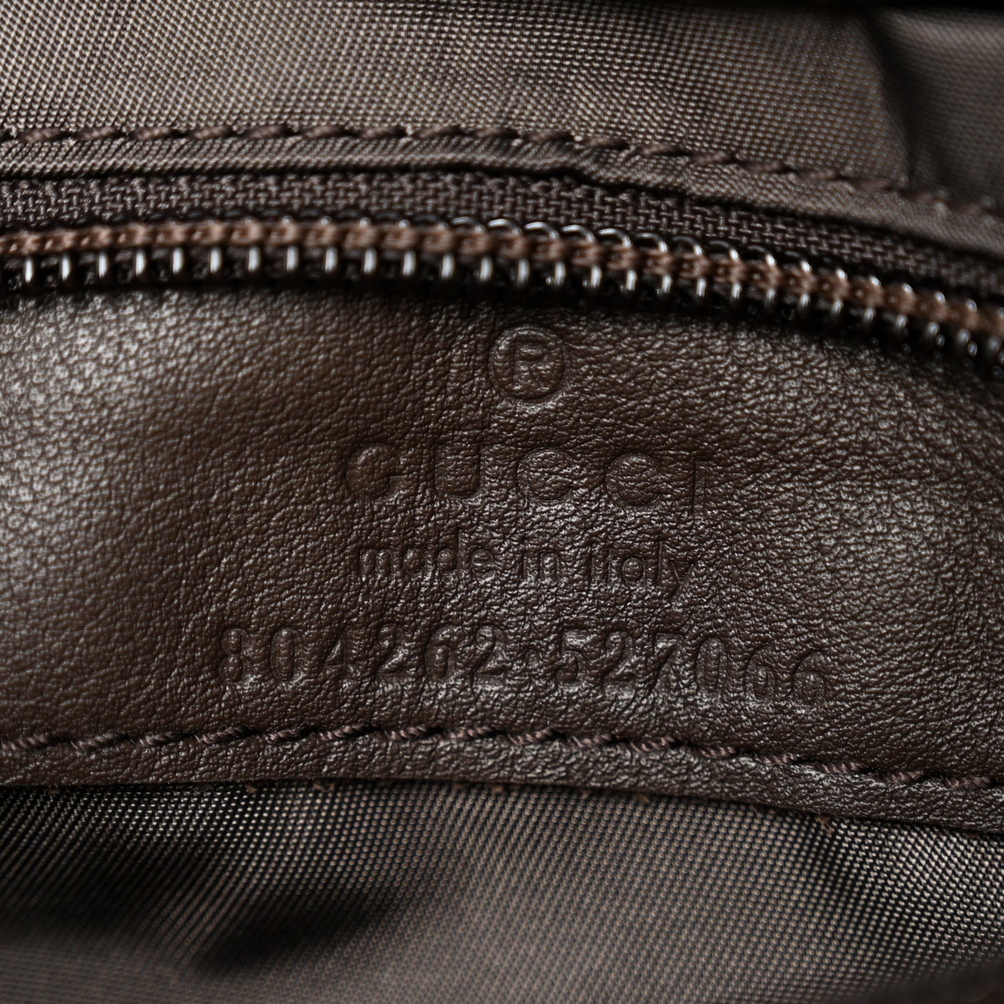 Monogram Large Belt Bag Beige Dark Brown