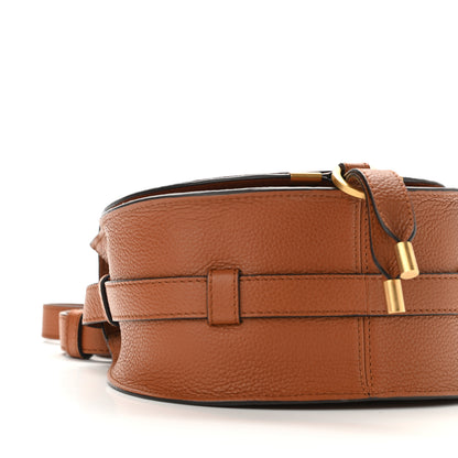Chloe Calfskin Mini Marcie Round Crossbody Bag Tan 9 of 10