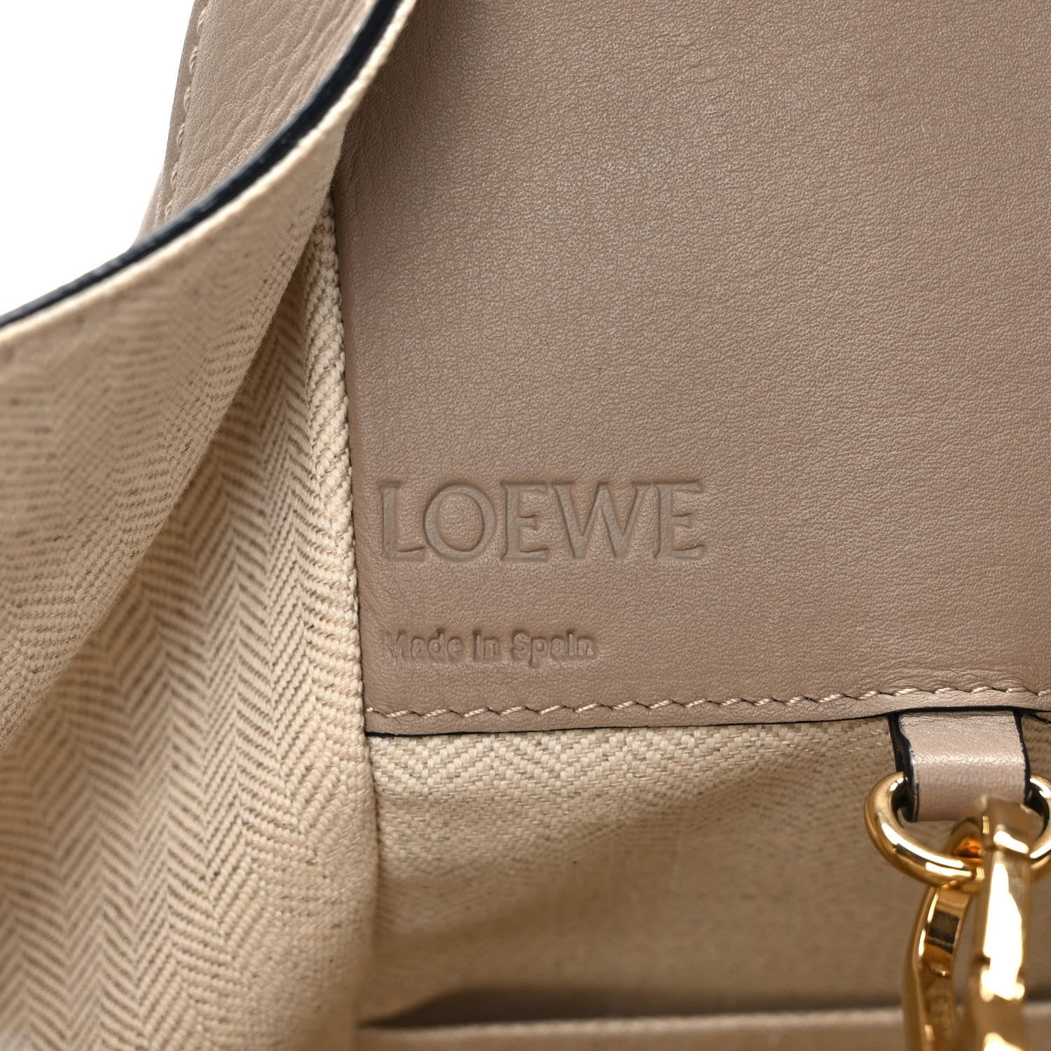 Loewe Calfskin Hammock Shoulder Bag Sand 6 of 8