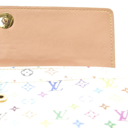 Louis Vuitton Monogram Multicolor Sarah Wallet White 8 of 15