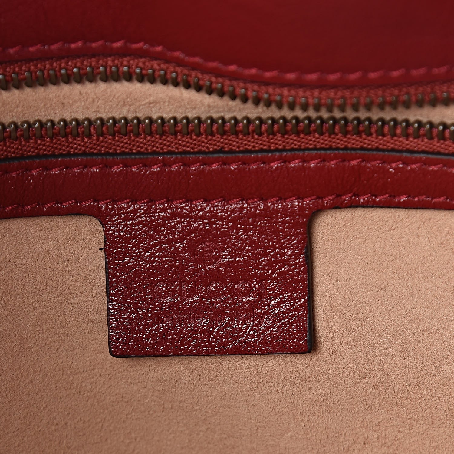 Gucci Azalea Calfskin Matelasse Heart Medium GG Marmont Slim Shoulder Bag Romantic Cerise 6 of 9