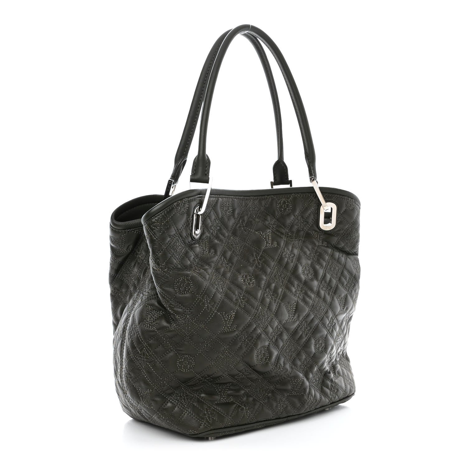 Louis Vuitton Monogram Lambskin Antheia Lilia PM Vert Bronze 3 of 12