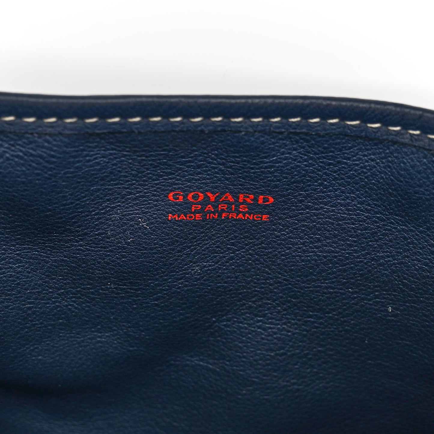 Goyardine Reversible Mini Anjou Navy