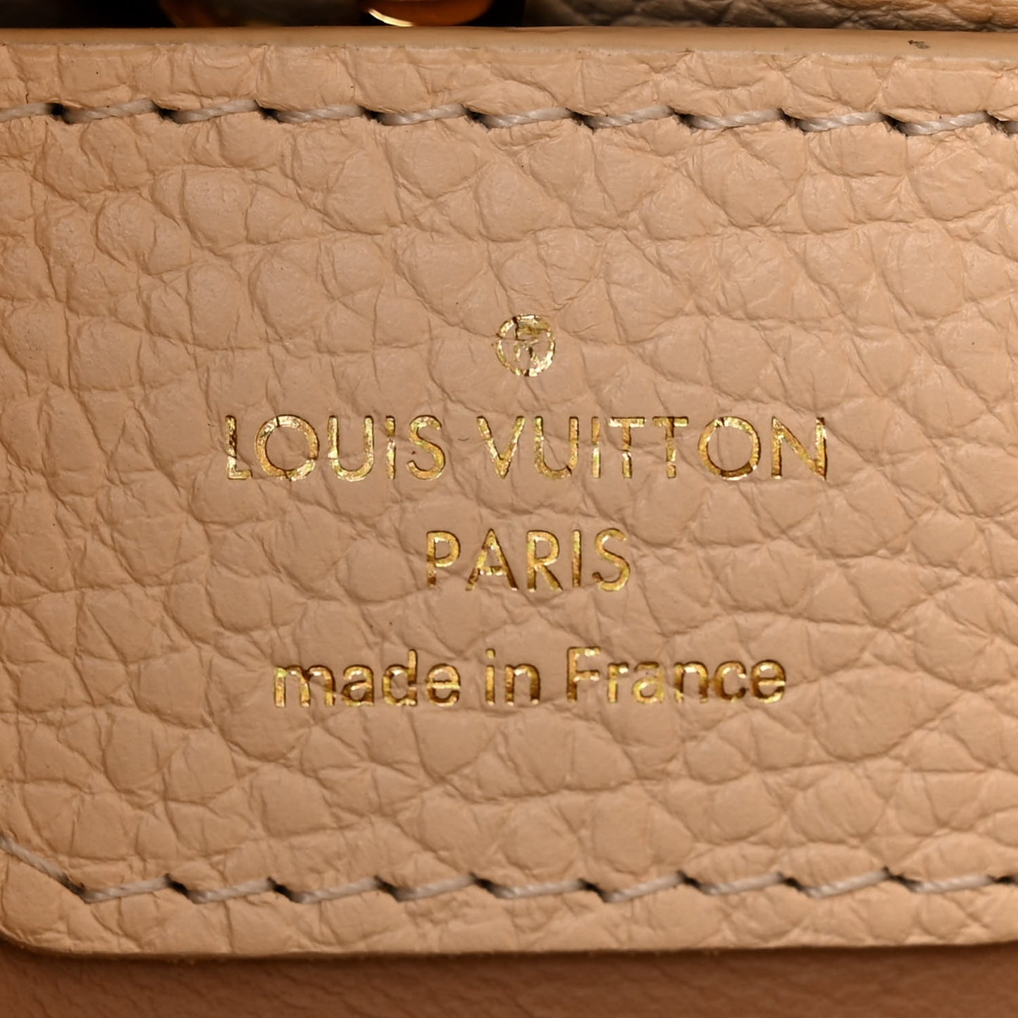 Taurillon Gradient Capucines PM Cloudy Creme