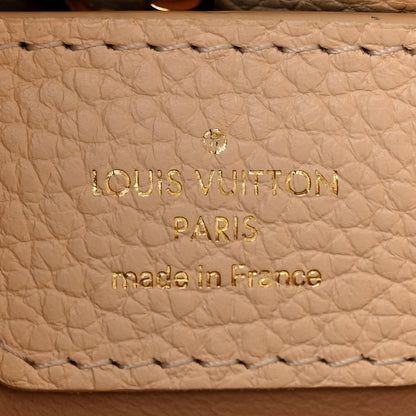Louis Vuitton Taurillon Gradient Capucines PM Cloudy Creme 6 of 15