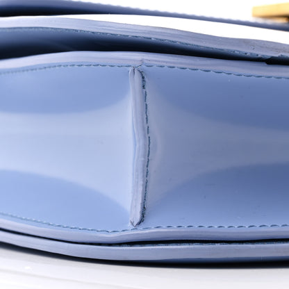 Celine Spazzolato Calfskin Medium Classic Box Flap Bag Porcelain 11 of 14