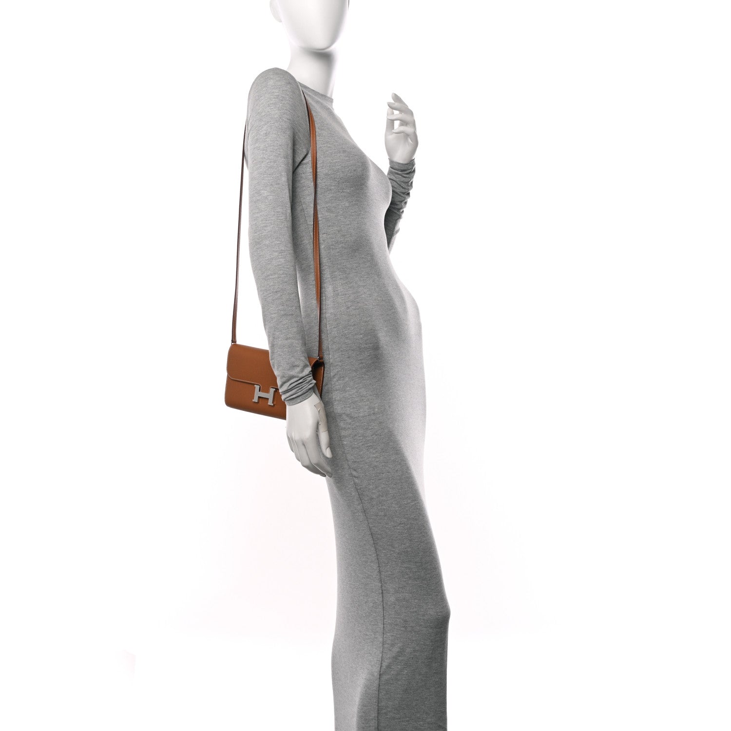 Hermes Epsom Constance Long Wallet To Go Gold 2 of 11