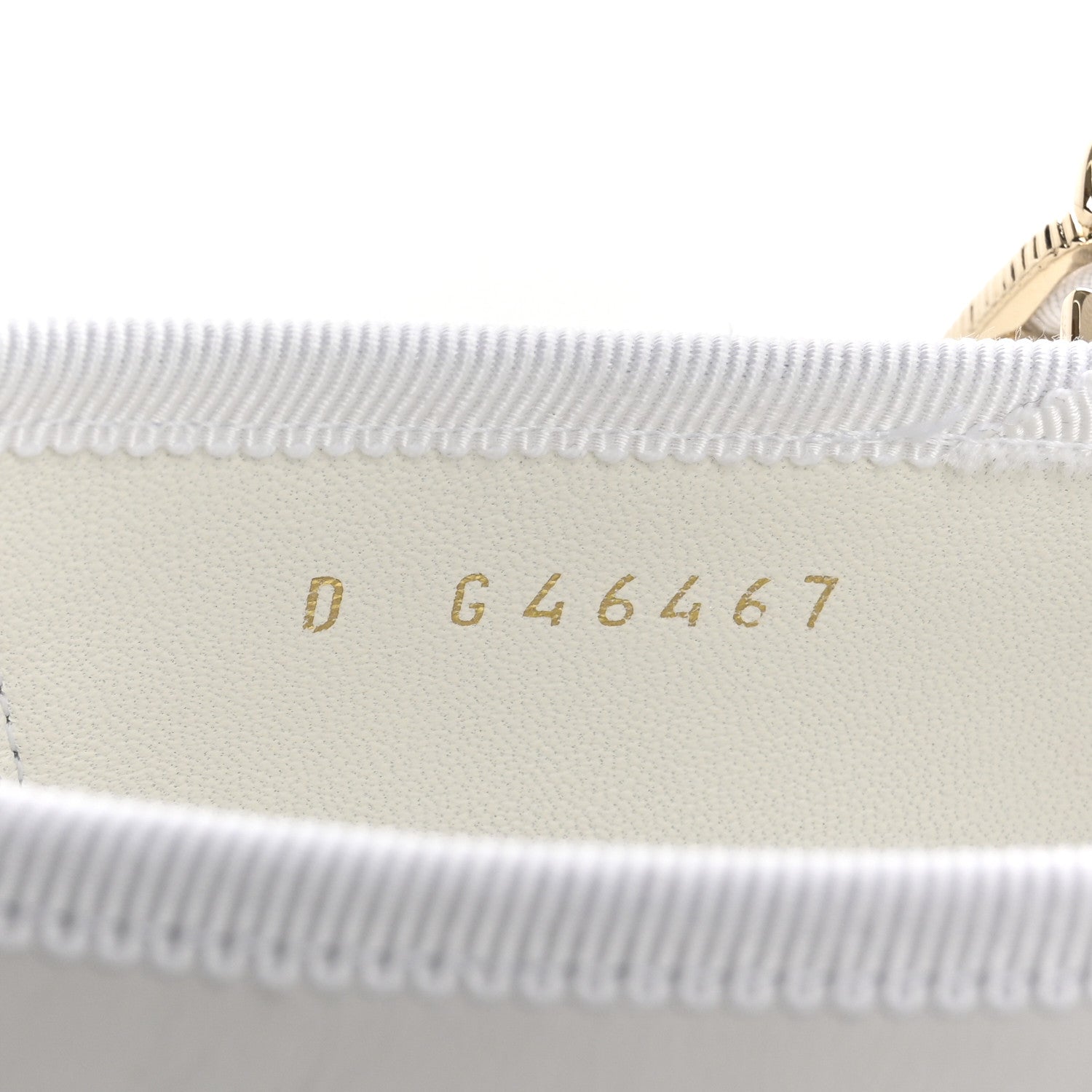 Chanel Lambskin Mary Jane Flats 36.5 White 9 of 10