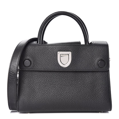Christian Dior Grained Calfskin Mini Diorever Flap Black 1 of 13