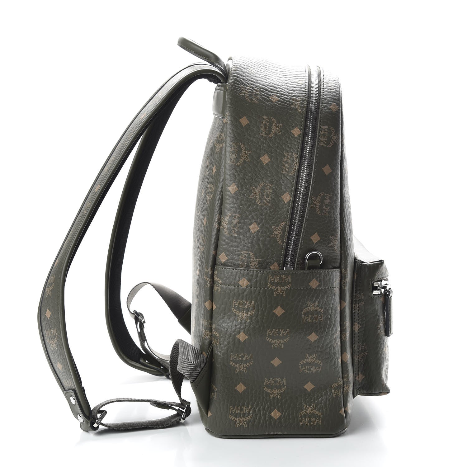 MCM Visetos Large Stark Backpack Sea Turtle 9 of 9