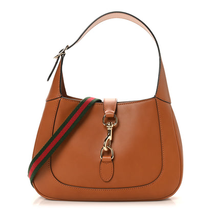 Gucci Tritone Calfskin Small Jackie 1961 Hobo Harness Brown 1 of 10