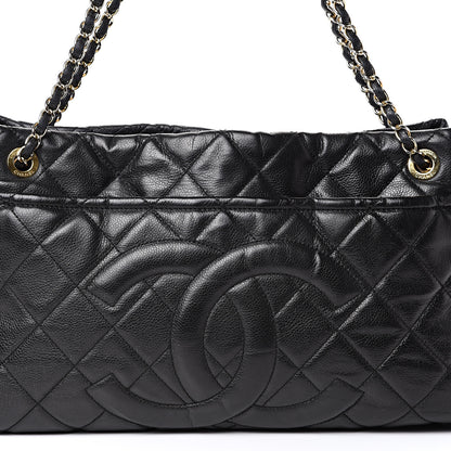 Chanel Caviar Quilted Timeless CC Soft Tote Black 7 of 11