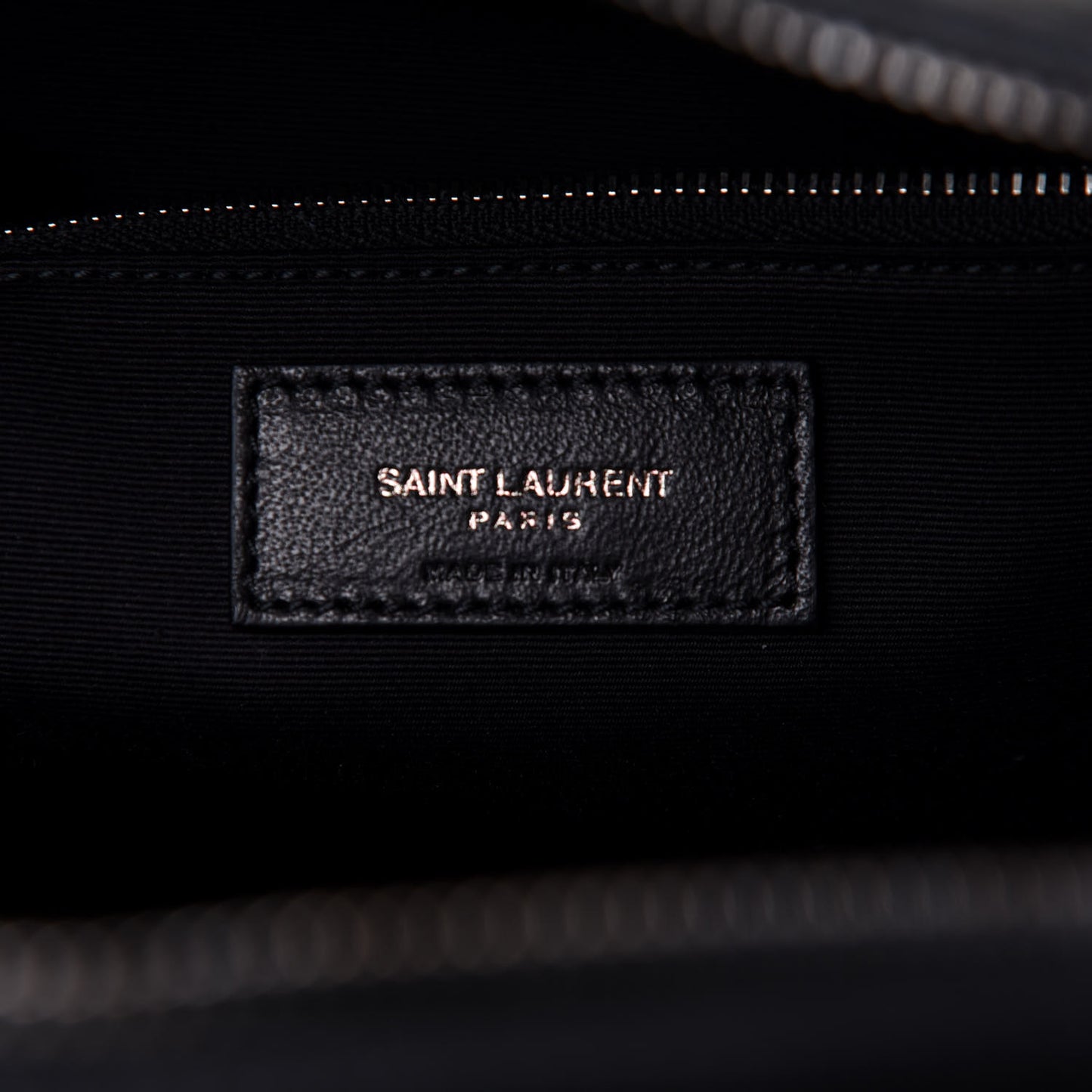 Calfskin Medium Miles Logo Bowler Duffel Bag Black