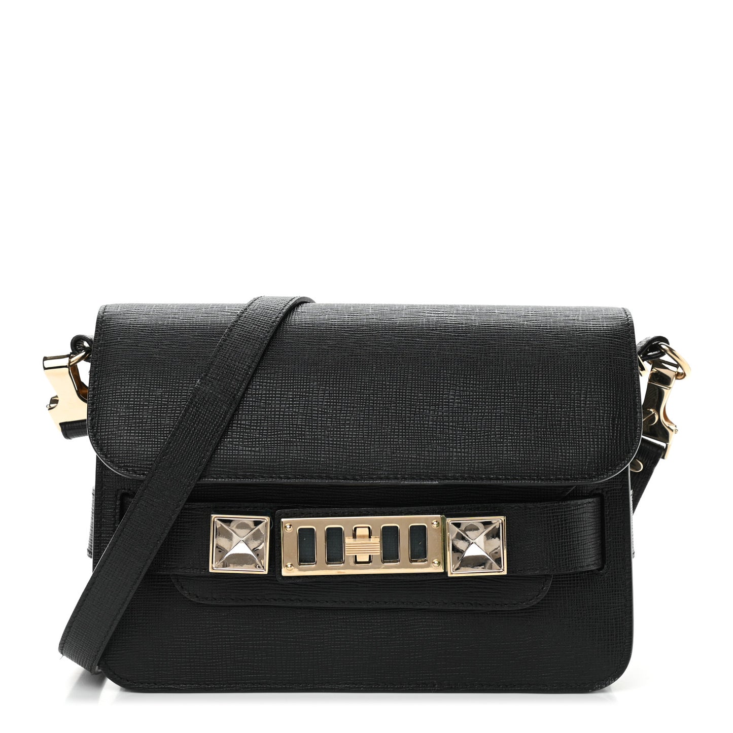 New Linosa Mini PS11 Classic Shoulder Bag Black