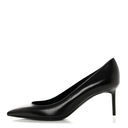 Saint Laurent Calfskin Anja 85 Pumps 38 Black 1 of 9
