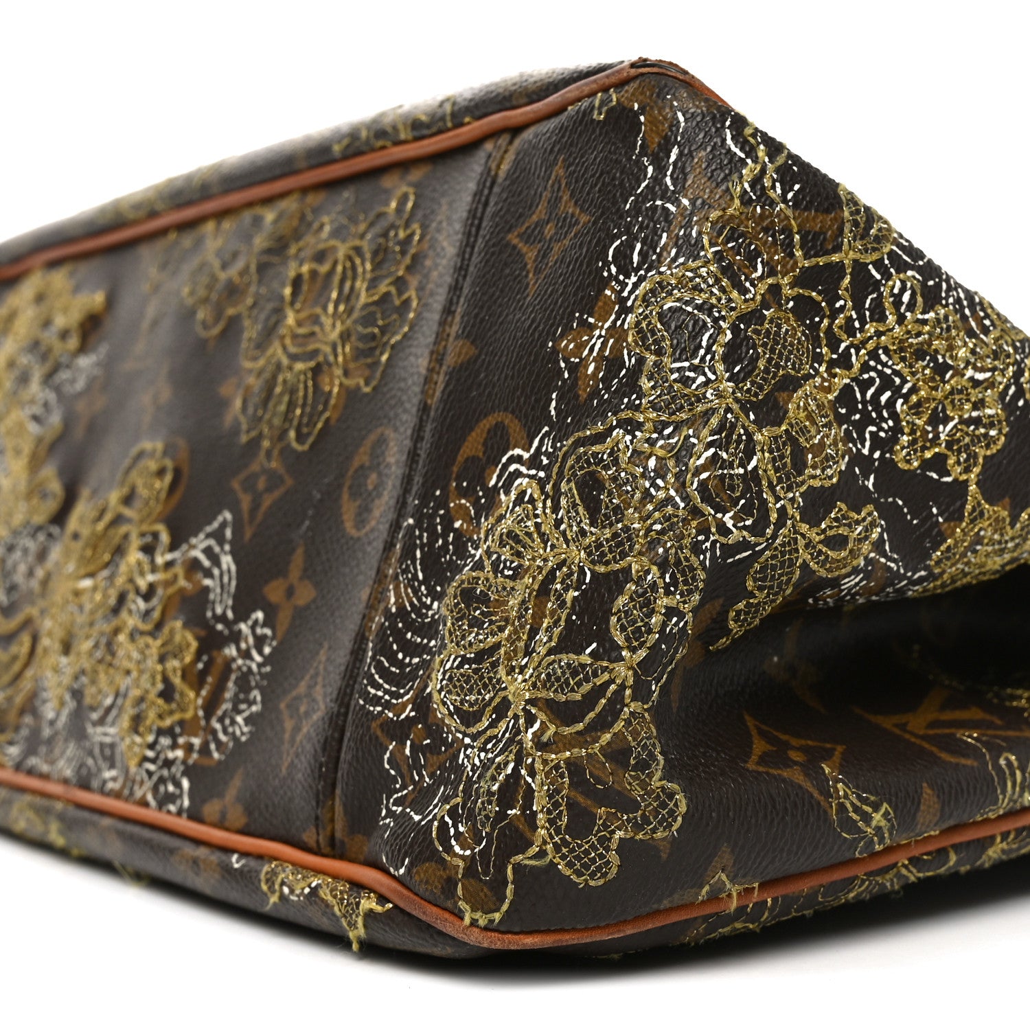 Louis Vuitton Monogram Dentelle Batignolles Horizontal Gold 9 of 10