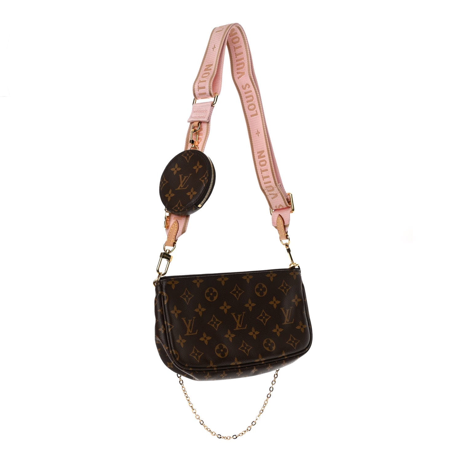 Louis Vuitton Monogram Multi Pochette Accessories Rose Clair 3 of 12