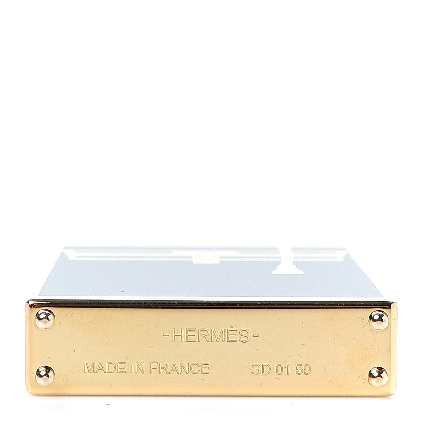 Lacquered Permabrass Kelly Curiosite Charm Black
