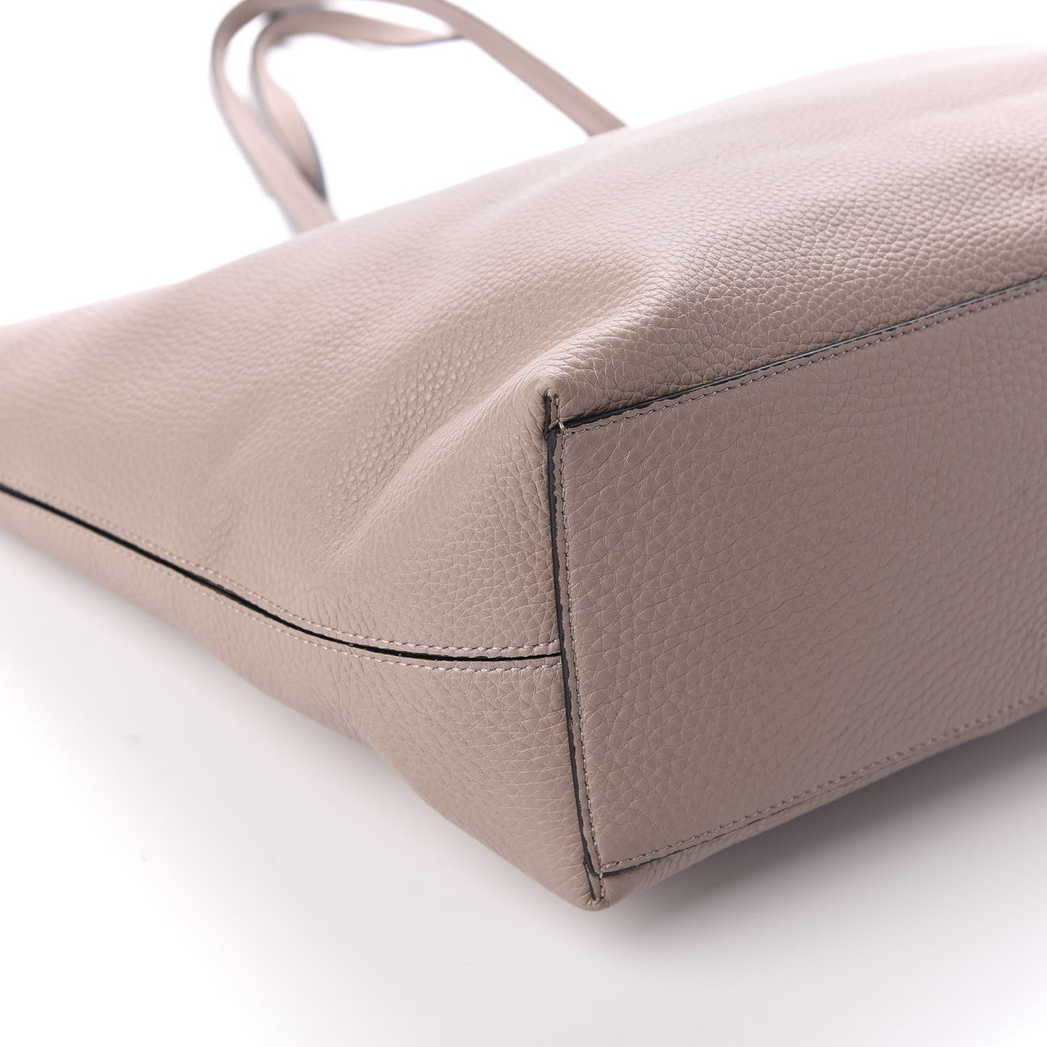 Valentino Garavani Grained Calfskin Rockstud Shoulder Tote Poudre 7 of 9