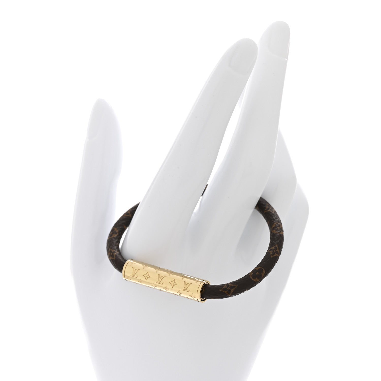 Louis Vuitton Monogram LV Confidential Bracelet 17 2 of 5
