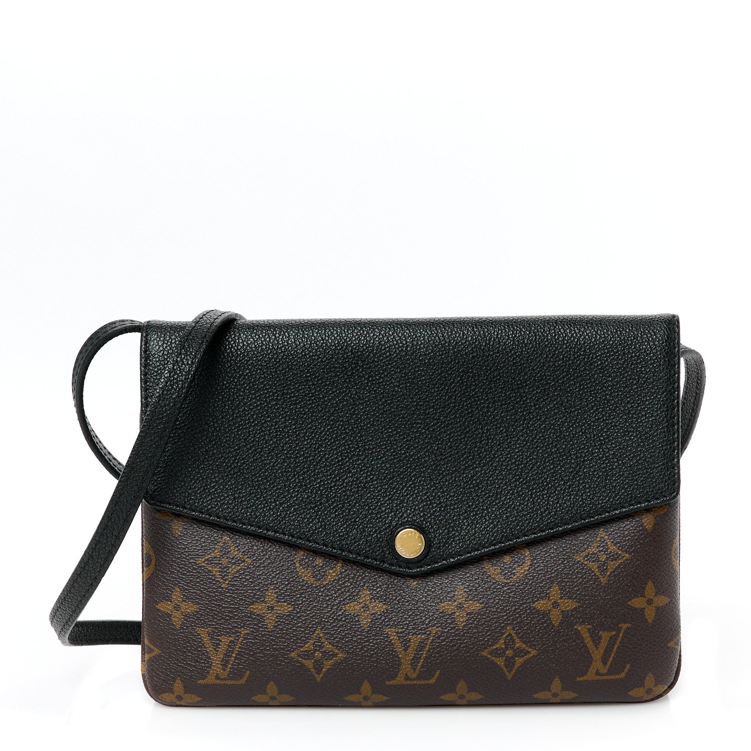 Louis Vuitton Monogram Twice Pochette Black 1 of 11