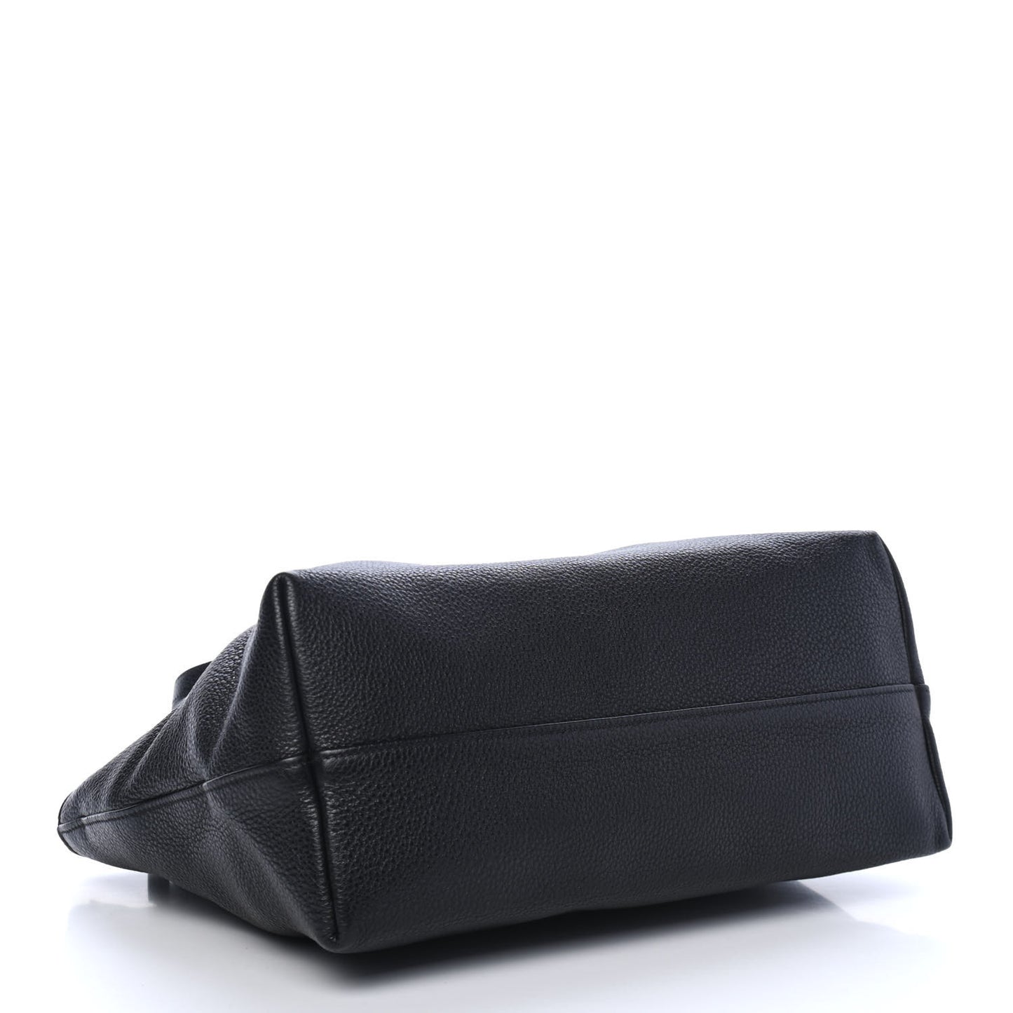 Vitello Daino Tote Black