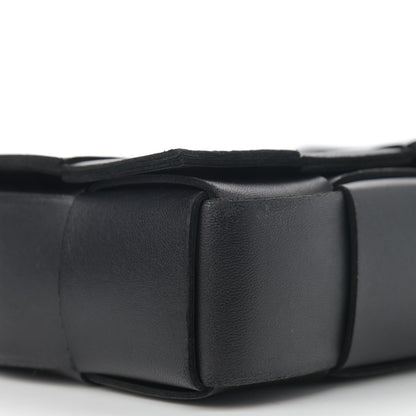 Bottega Veneta Nappa Maxi Intreccio Cassette Bag Black 9 of 14