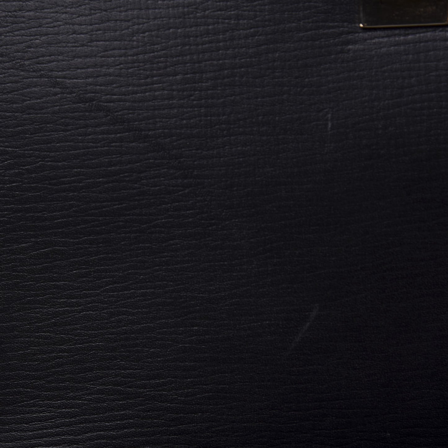 Textured Calfskin Medium Pandora Box Crossbody Bag Black