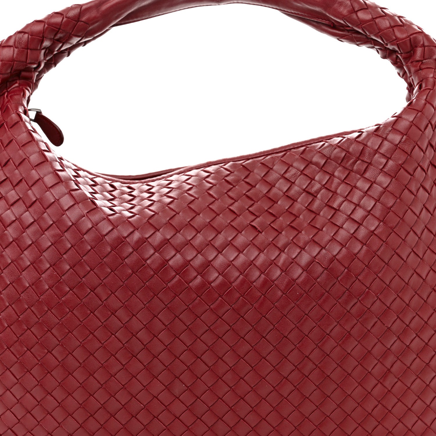 Bottega Veneta Nappa Intrecciato Large Veneta Hobo Vermillion 8 of 10