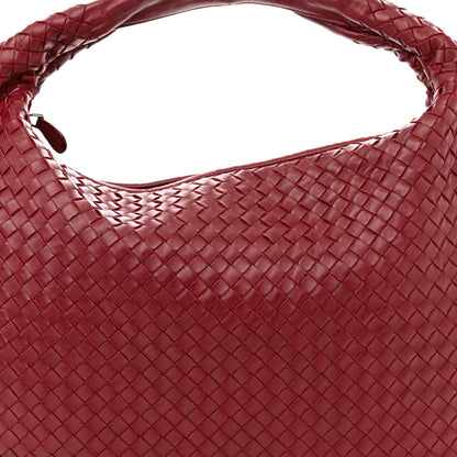 Bottega Veneta Nappa Intrecciato Large Veneta Hobo Vermillion 8 of 10