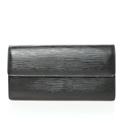 Louis Vuitton Epi Sarah Wallet Black 1 of 6