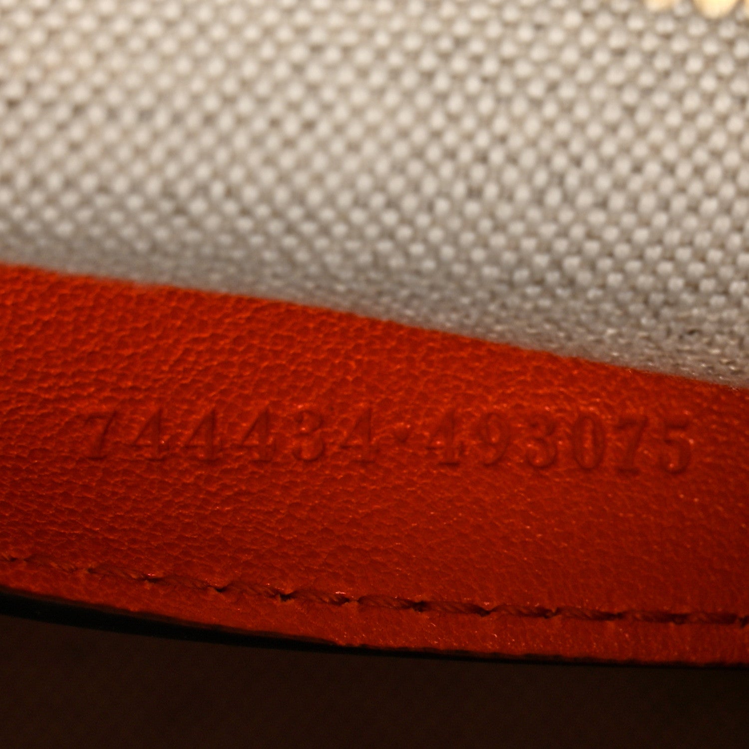 Gucci Sakai Be Green Calfskin Diagonal Stitched Small Blondie Shoulder Bag Orange 7 of 10