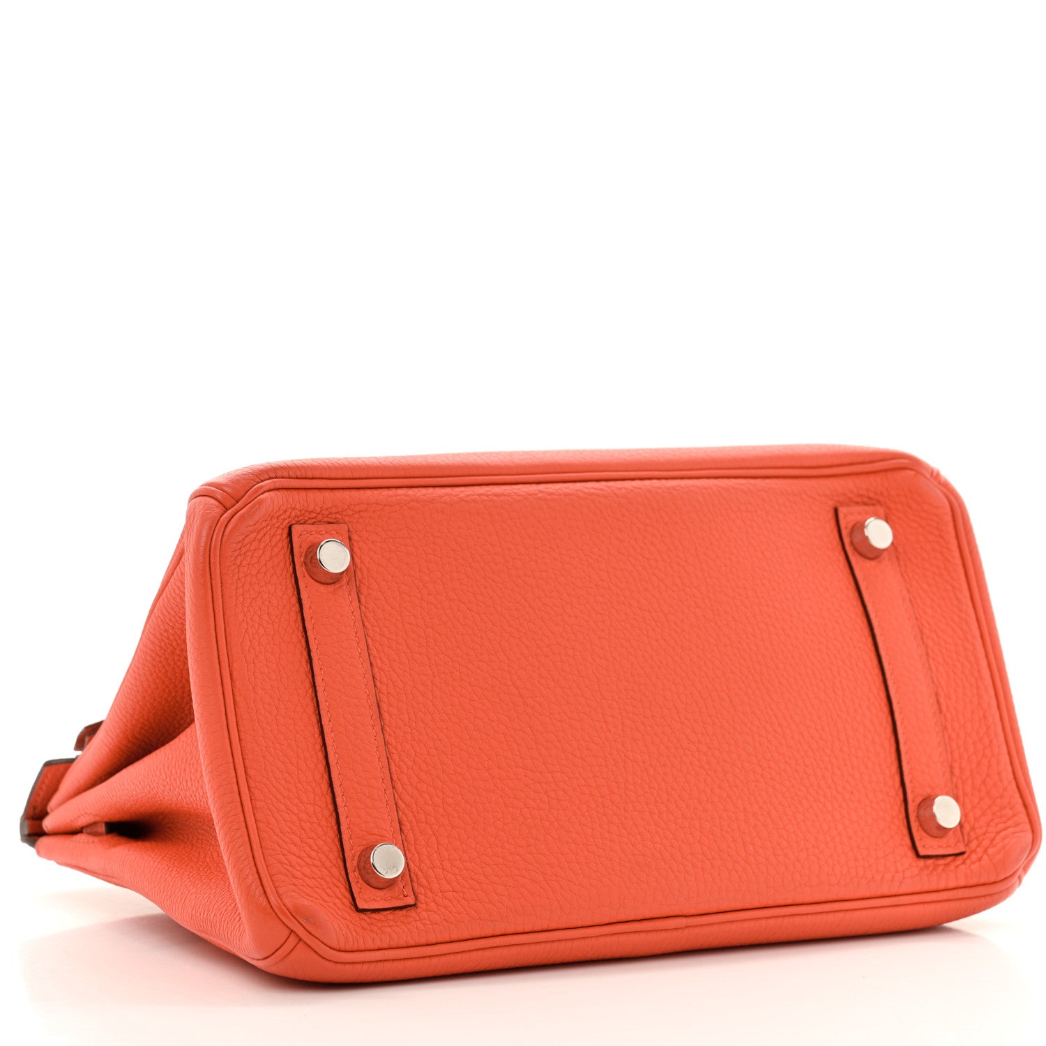 Hermes Togo Birkin 25 Orange Poppy 4 of 13